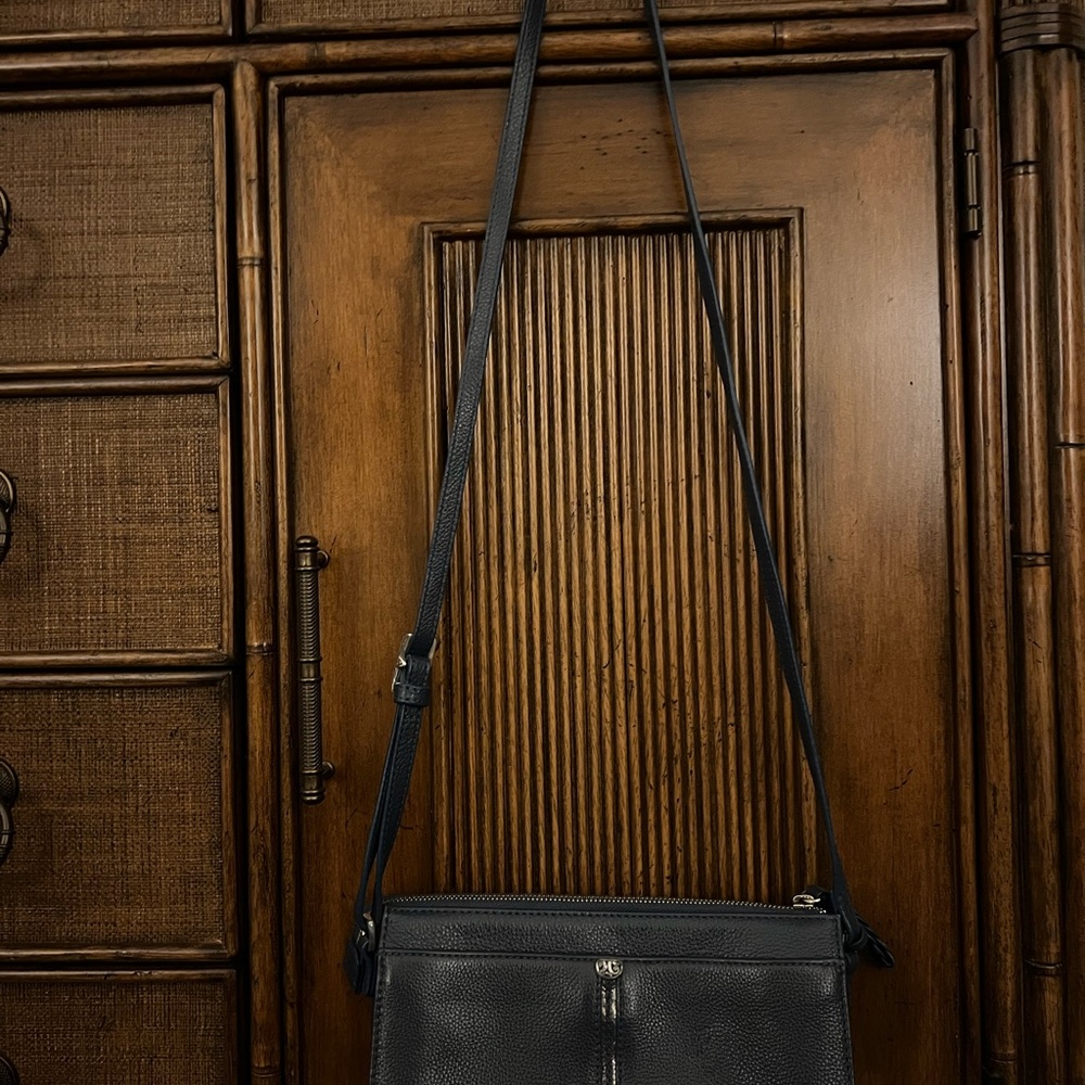 BRIGHTON CROSS BODY BAG - BLUE - GENTLY USED. - Picture 2 of 9